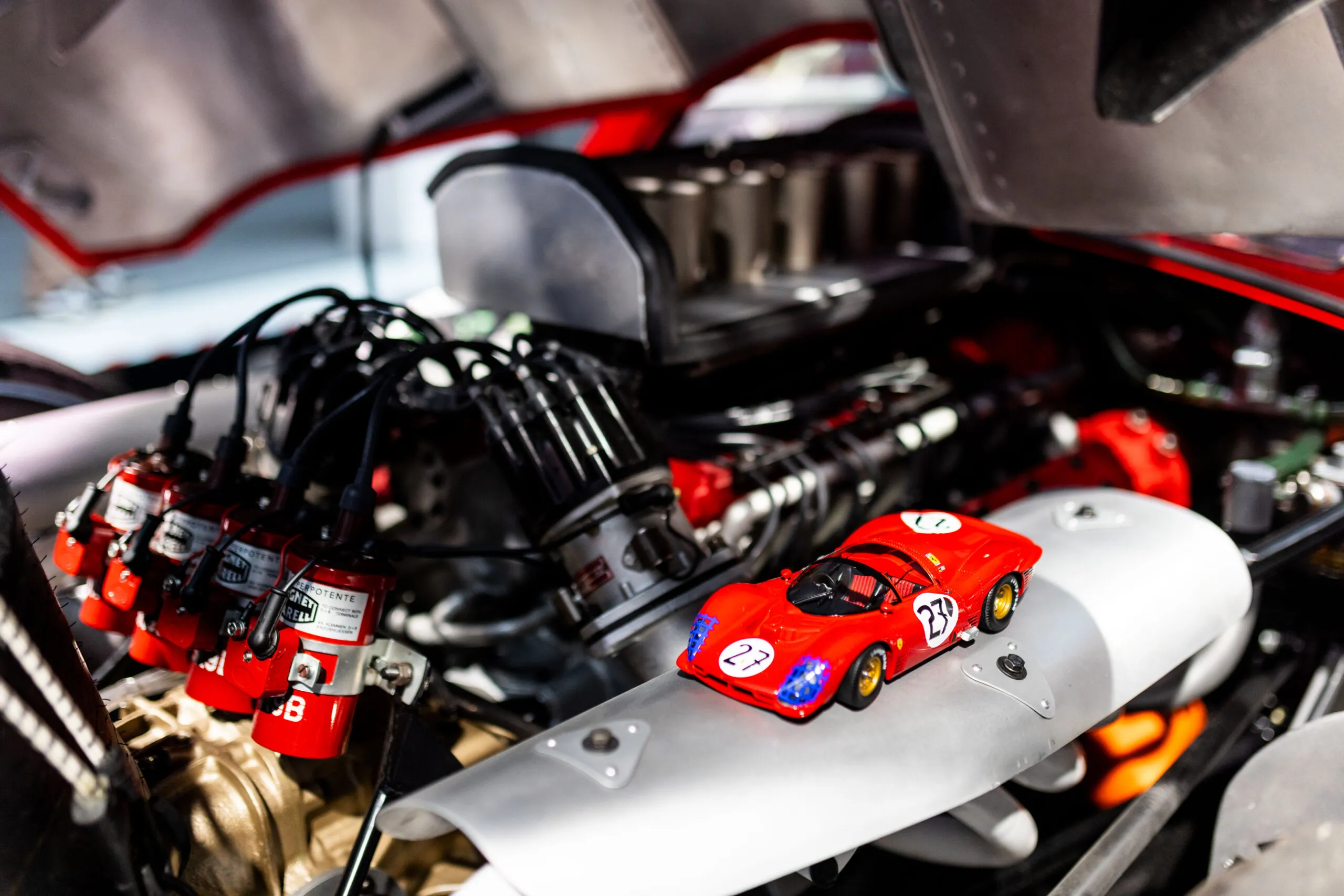 Ferrari 330 P3 Spider #27 24h Le Mans 1966 Ginther, Rodriguez 1:18 WERK83 – Bild 8