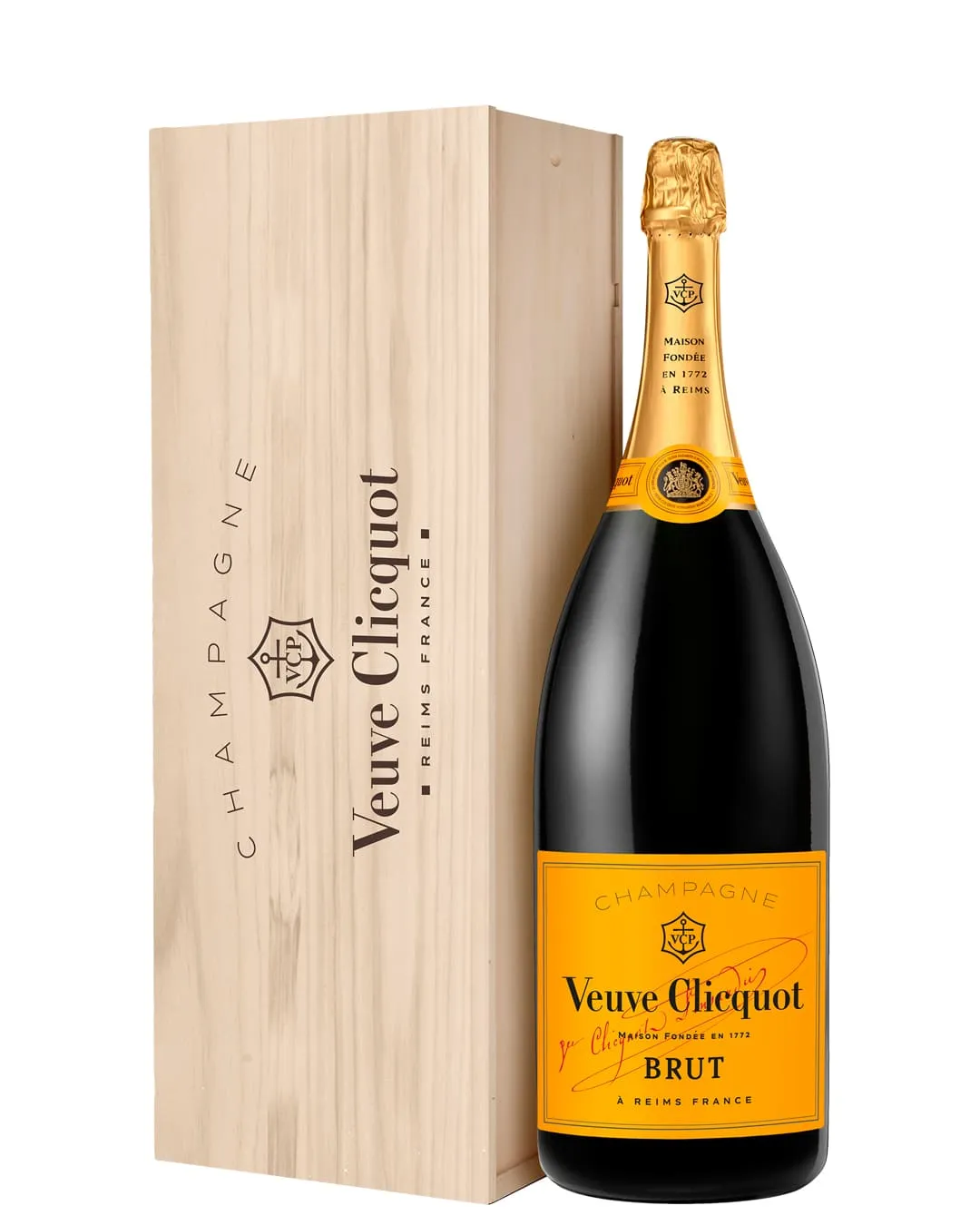 Veuve Clicquot Brut Magnum Holzbox 12% – 1,50 l